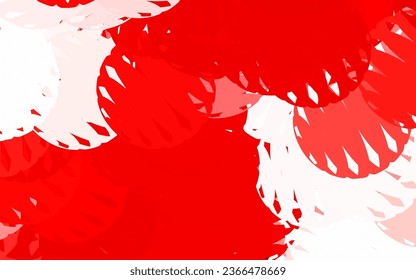 Light Red vector template with chaotic shapes. Colorful chaotic forms with gradient in modern style. Background for a cell phone.