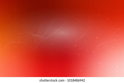 Light Red vector template with circles. Abstract illustration with colored bubbles in nature style. New design for ad, poster, banner of your website.