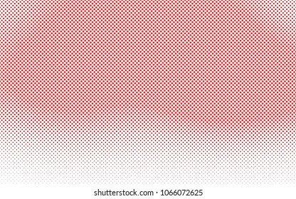 Light Red vector  template with circles. Glitter abstract illustration with blurred drops of rain. Completely new template for your brand book.