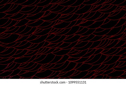 Light Red vector  template with circles. Blurred decorative design in abstract style with bubbles. New design for ad, poster, banner of your website.