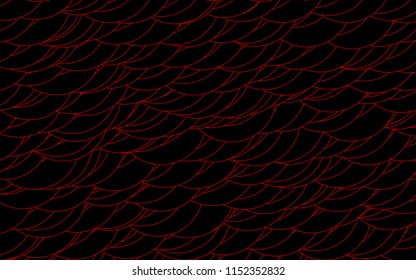 Light Red vector  template with circles. Blurred decorative design in abstract style with bubbles. The pattern can be used for aqua ad, booklets.