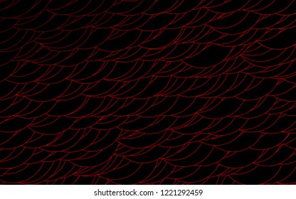 Light Red vector  template with circles. Modern abstract illustration with colorful water drops. Pattern can be used as texture of water, rain drops.