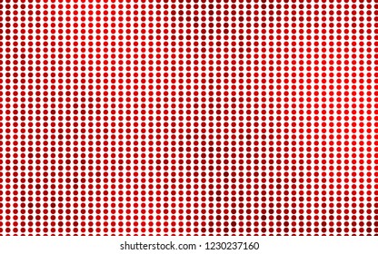 Light Red vector template with circles. Illustration with set of shining colorful abstract circles. Pattern for ads, booklets.