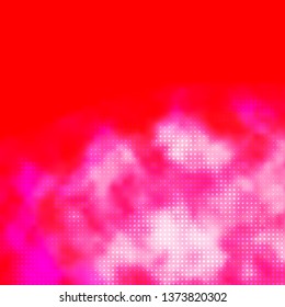 Light Red vector template with circles. Abstract decorative design in gradient style with bubbles. Pattern for business ads.