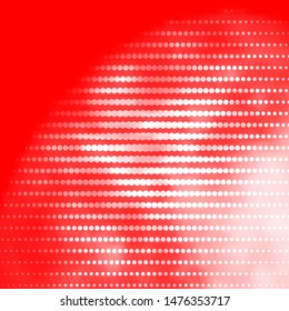 Light Red vector template with circles. Modern abstract illustration with colorful circle shapes. Design for posters, banners.