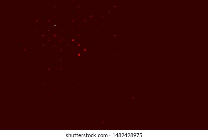 Light Red vector template with circles. Beautiful colored illustration with blurred circles in nature style. Design for business adverts.