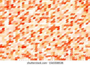 Light Red vector template with circles. Beautiful colored illustration with blurred circles in nature style. Design for your business advert.