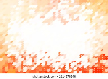 Light Red vector template with circles. Beautiful colored illustration with blurred circles in nature style. Design for your business advert.