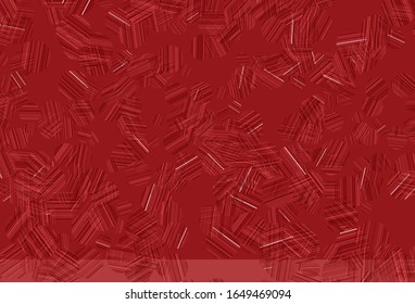 Light Red vector template with circles. Beautiful colored illustration with blurred circles in nature style. Pattern for futuristic ad, booklets.