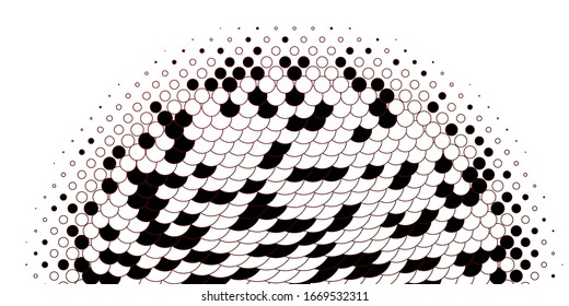 Light Red vector template with circles. Modern abstract illustration with colorful circle shapes. Pattern for websites.