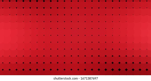 Light Red vector template with circles. Glitter abstract illustration with colorful drops. Pattern for wallpapers, curtains.