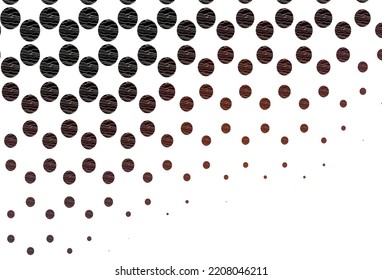 Light red vector template with circles. Beautiful colored illustration with blurred circles in nature style. Completely new template for your brand book.