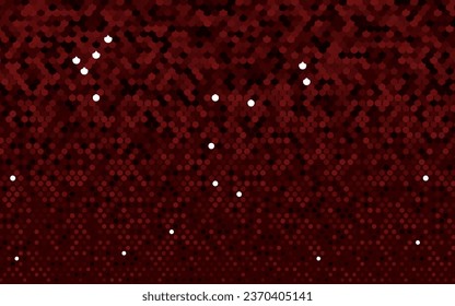Light Red vector template with circles. Blurred bubbles on abstract background with colorful gradient. Pattern of water, rain drops.