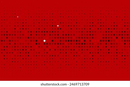 Light Red vector template with circles. Glitter abstract illustration with blurred drops of rain. Pattern for ads, booklets.