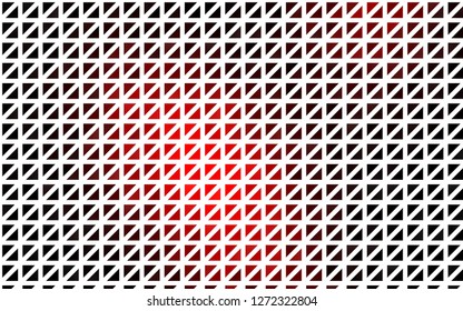 Light Red vector template with crystals, triangles. Abstract gradient illustration with triangles. Pattern for busines ad, booklets, leaflets