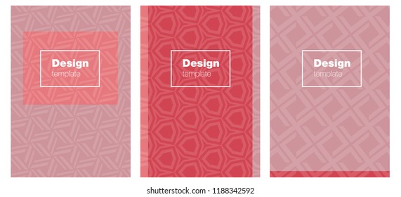 Light Red vector template for journals. Blurred decorative design in abstract style with textbox. Pattern for leaflets, booklets.