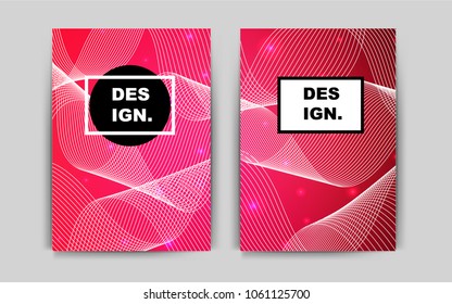 Light Red vector template for landing pages. Blurred decorative design in abstract style with textbox. The pattern can be used for any ad, booklets.