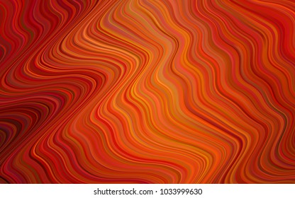 Light Red vector template with lava shapes. An elegant bright illustration with gradient. A new texture for your  ad, booklets, leaflets.
