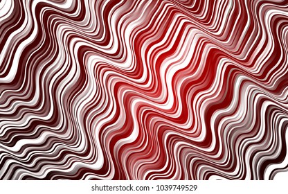 Light Red vector template with lava shapes. Geometric illustration in marble style with gradient.  A new texture for your  ad, booklets, leaflets.