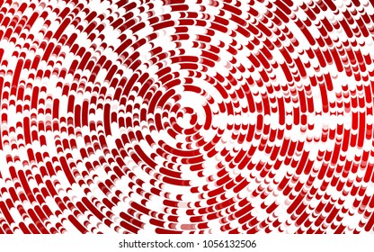 Light Red vector template with lava shapes. Colorful illustration in abstract marble style with gradient. Marble design for your web site.