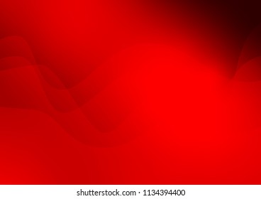 Light Red vector template with lava shapes. Creative geometric illustration in marble style with gradient. New composition for your brand book.