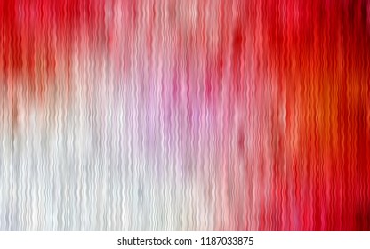 Light Red vector template with lava shapes. Shining illustration, which consist of blurred lines, circles. The elegant pattern for brand book.