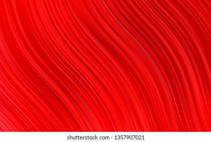 Light Red vector template with lava shapes. Colorful illustration in abstract marble style with gradient. The best blurred design for your business.