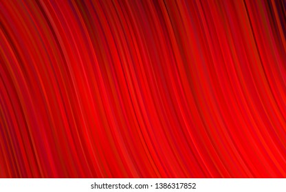 Light Red vector template with lava shapes. Shining crooked illustration in marble style. A completely new template for your business design.