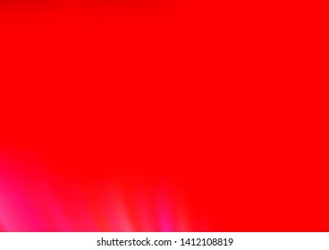 Light Red vector template with lava shapes. Modern gradient abstract illustration with bandy lines. The template for cell phone backgrounds.