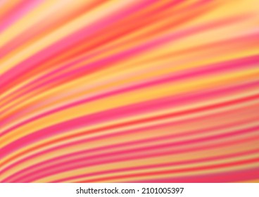 Light Red vector template with lava shapes. A vague circumflex abstract illustration with gradient. Marble style for your business design.