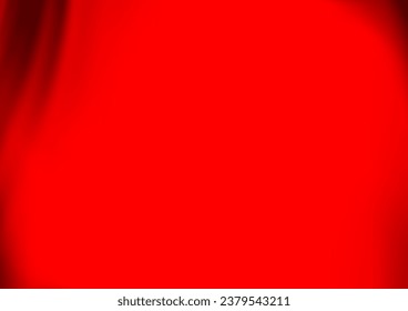 Plantilla vectorial de color rojo claro con formas lava. Una vaga ilustración abstracta circunfleja con gradiente. Nueva composición para tu libro de marcas.