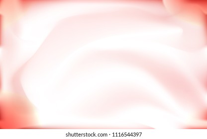 Light Red vector template with lines, ovals. A completely new color illustration in marble style. Marble style for your business design.