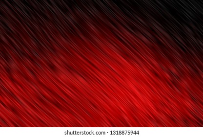 Light Red vector template with lines, ovals. A sample with blurred bubble shapes. Brand new design for your ads, poster, banner.