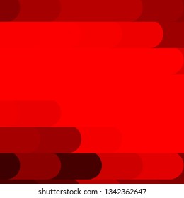 Light Red vector template with lines. Colorful gradient illustration with abstract flat lines. Pattern for websites, landing pages.