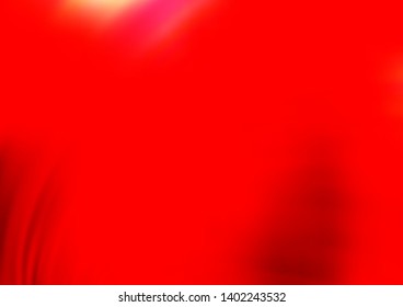 Light Red vector template with lines, ovals. A completely new color illustration in marble style. The best blurred design for your business.