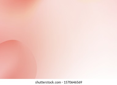 Light Red vector template with lines, ovals. A completely new color illustration in memphis style. Memphis style for your business design.