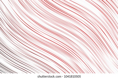 Light Red vector template with liquid shapes. A sample with blurred bubble shapes. The template for cell phone backgrounds.