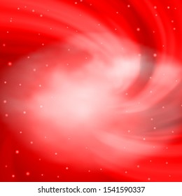 Light Red vector template with neon stars. Shining colorful illustration with small and big stars. Best design for your ad, poster, banner.