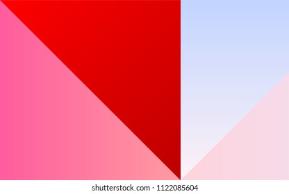 Light Red vector template with rainbow of colours. Abstract palette with samples of rainbow colors. Set of colors for clever designers.