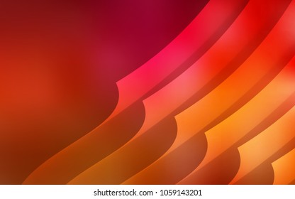 Light Red vector template with repeated sticks. Glitter abstract illustration with colored sticks. The pattern for ad, booklets, leaflets.
