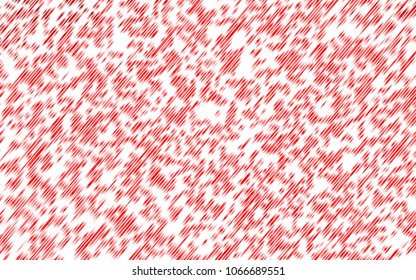 Light Red vector template with repeated sticks. Decorative shining illustration with lines on abstract template. Best design for your ad, poster, banner.