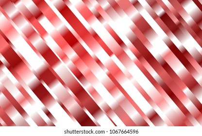 Light Red vector template with repeated sticks. Modern geometrical abstract illustration with staves. The pattern can be used for websites.
