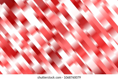 Light Red vector template with repeated sticks. Modern geometrical abstract illustration with staves. The template can be used as a background.