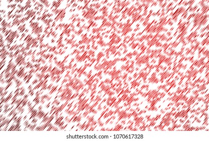 Light Red vector template with repeated sticks. Glitter abstract illustration with colored sticks. Smart design for your business advert.