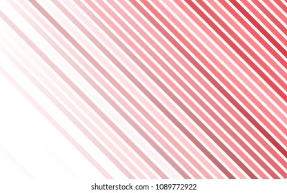 Light Red vector template with repeated sticks. Decorative shining illustration with lines on abstract template. Smart design for your business advert.