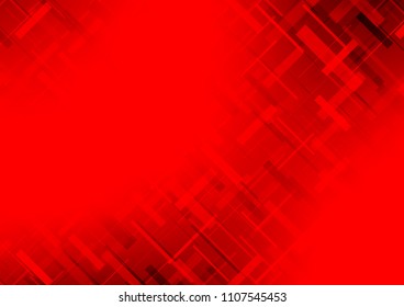 Light Red vector template with repeated sticks. Decorative shining illustration with lines on abstract template. Best design for your ad, poster, banner.