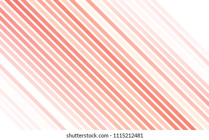 Light Red vector template with repeated sticks. Decorative shining illustration with lines on abstract template. The template can be used as a background.