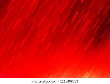 Light Red vector template with repeated sticks. Modern geometrical abstract illustration with staves. The template can be used as a background.