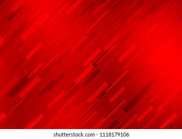 Light Red vector template with repeated sticks. Decorative shining illustration with lines on abstract template. The pattern can be used for busines ad, booklets, leaflets