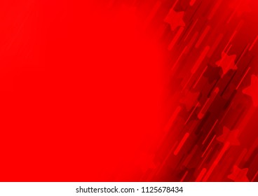 Light Red vector template with repeated sticks. Glitter abstract illustration with colored sticks. The pattern can be used for busines ad, booklets, leaflets